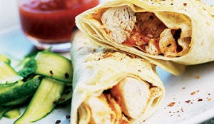 Man eet burrito's voor wereldrecord