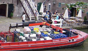 Foodcenter A'dam gaat per boot bevoorraden