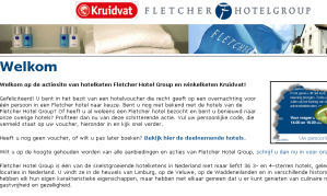 Fletcher stunt opnieuw met Kruidvatactie