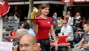 Horeca koploper in onregelmatige werktijden