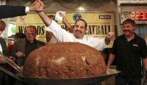 Restaurant maakt gehaktbal van 110 kilo