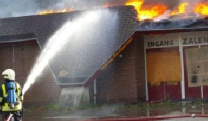 Roetdeeltjes wok-brand niet gevaarlijk