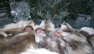 Scheveningen krijgt hotelkamer van ijs