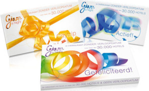 Nieuwe cadeaukaart voor hotels
