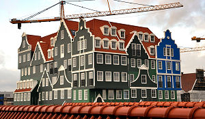 Golden Tulip: slapen in Zaanse  huisjes