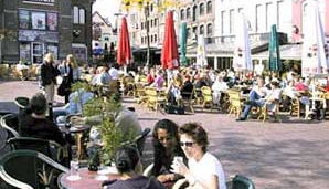 Leegstand op Arnhems uitgaansplein