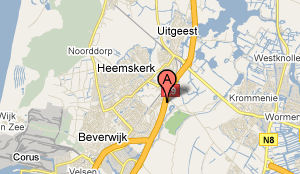 Plan voor hotel langs snelweg A9