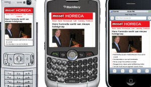 Misset Horeca app voor mobiele telefonie