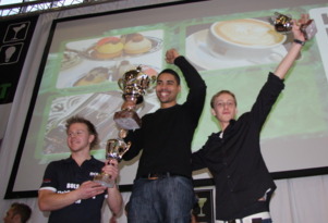 Trainingsbeest Dillan wint NK Flairbartending
