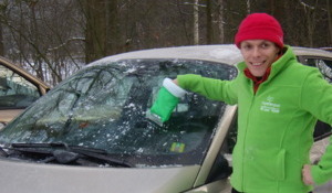 Sneeuwvrije autoruiten bij Kapellerput