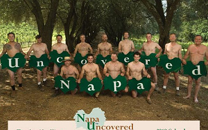 Wijnboeren naakt op kalender