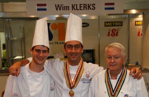 Wim Klerks tweede op WK Koken