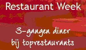 Reserveren Restaurantweek woensdag van start