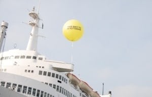 Horecaschip 'De Rotterdam' open voor publiek