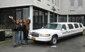 Lunchen in een Limo