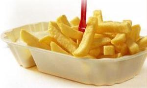 Protest na afschaffing frietje