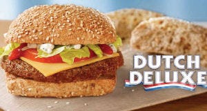 Dutch Deluxe burger bij McDonald's