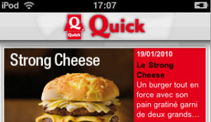 Quick-restaurant vinden met je telefoon