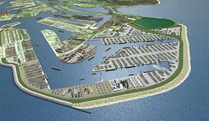 Bouwvakkers welkom in hotel op Maasvlakte