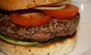 Goede hamburger bevat 19 procent vet