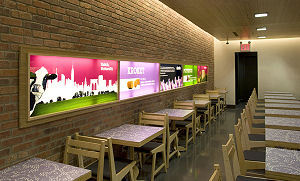 Eind eco-fastfoodrestaurants Danku