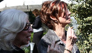 Sigarenrokers halen hart op bij speciale lunch