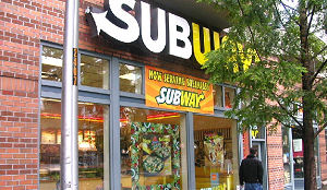 Subway komt op tachtig zaken