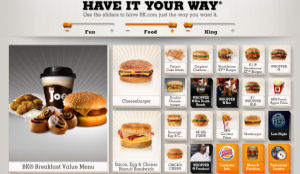 Burger King test brunchmenu