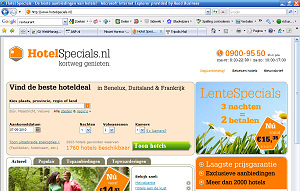 HotelSpecials.nl meldt toename pinksterboekingen