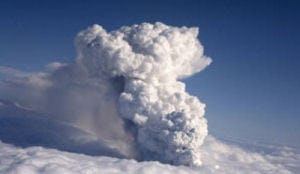 Luchtruim deels dicht om aswolk