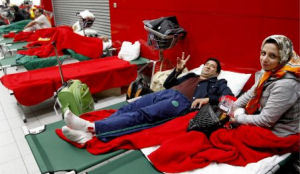 Schiphol herbergt 700 gestrande passagiers