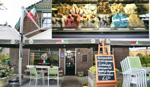 IJssalon IJs&Zo heeft de mooiste ijsvitrine