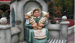 Drukte in attractieparken door stralend weer