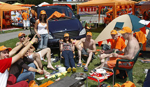 Ruim 800 boekingen Oranjecampings