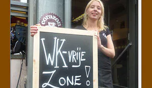 Amersfoorts café is WK-vrije zone