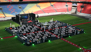 Cateraars verzorgen mega evenementen