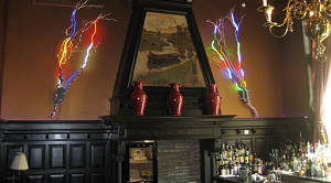 Kunstexpositie in Hotel Des Indes