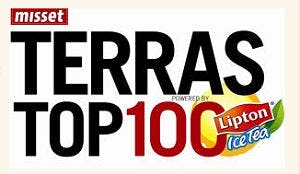 Ruim 700 inschrijvingen voor Terras Top 100 notering