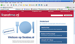 '20 procent restaurantboekingen via web