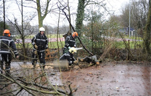 Hotel klein Zwitserland net gemist door boom