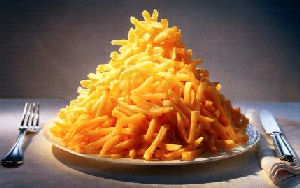 De prijs van diepvriesfriet stijgt