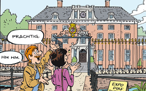 Figi en Slot Zeist in strip
