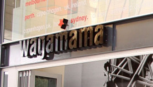 Wagamama in etalage