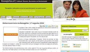Online reserveren via Knoopjelos.nl