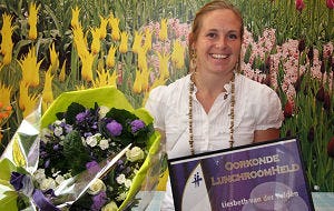 Liesbeth van der Velden nieuwe lunchroomheld