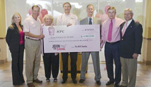 KFC doneert miljoenen aan goed doel