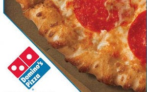 Domino's Pizza floreert op internet