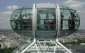 Ramsay kookt in de London Eye
