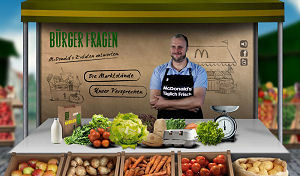 McDonalds opent marktkraam in Duitsland