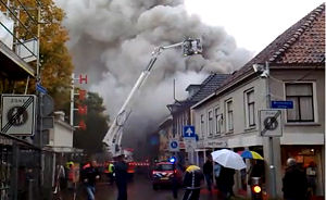 Brand in Zevenaars restaurant
